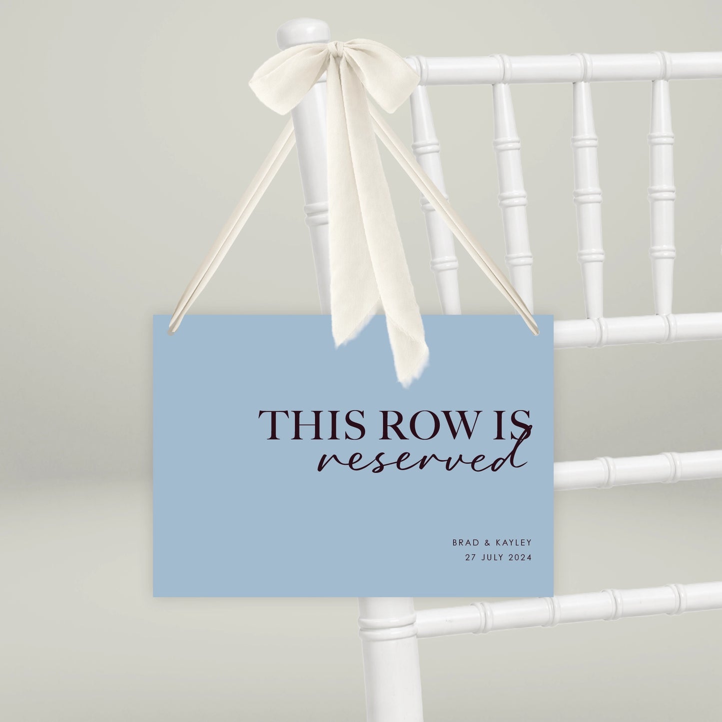 Reserved Row - Forever
