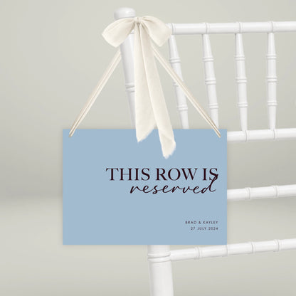 Reserved Row - Forever