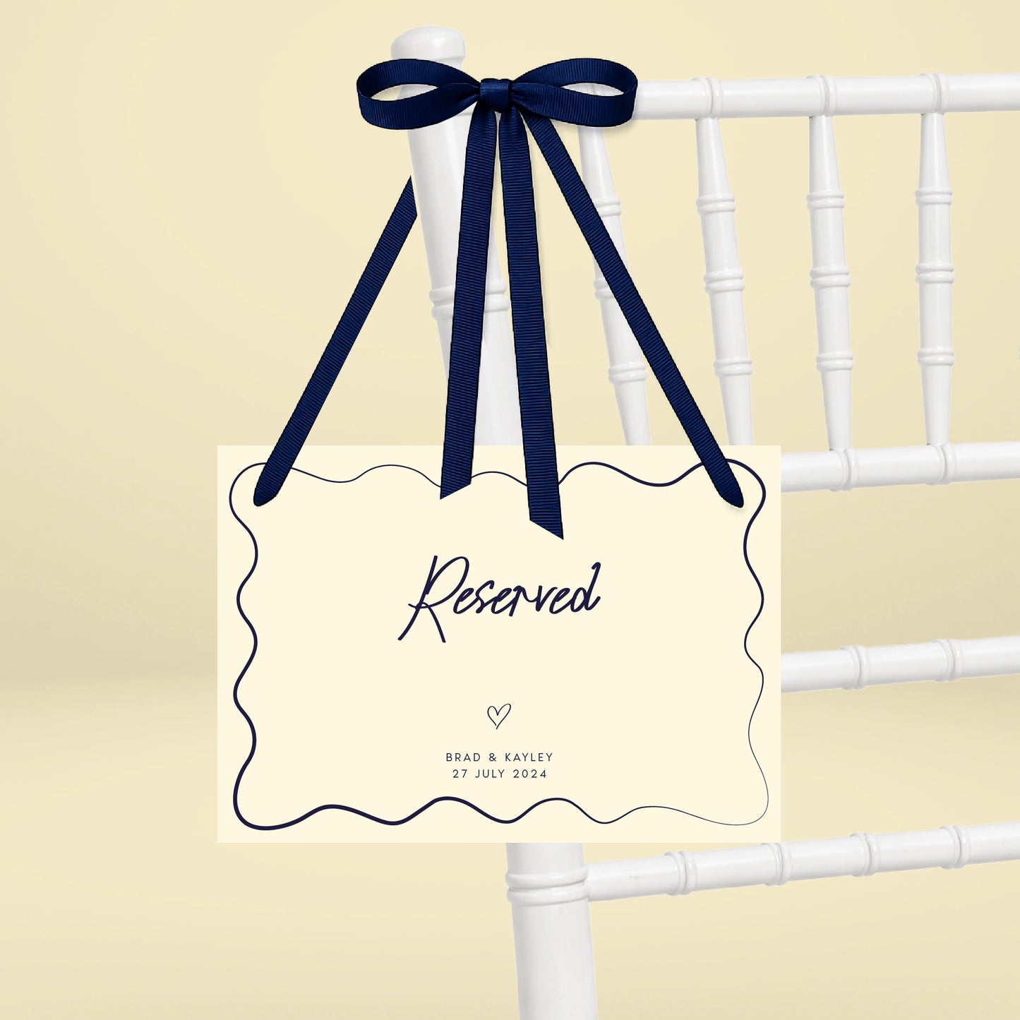 Reserved Row - Limoncello