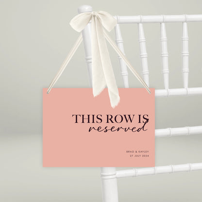 Reserved Row - Forever