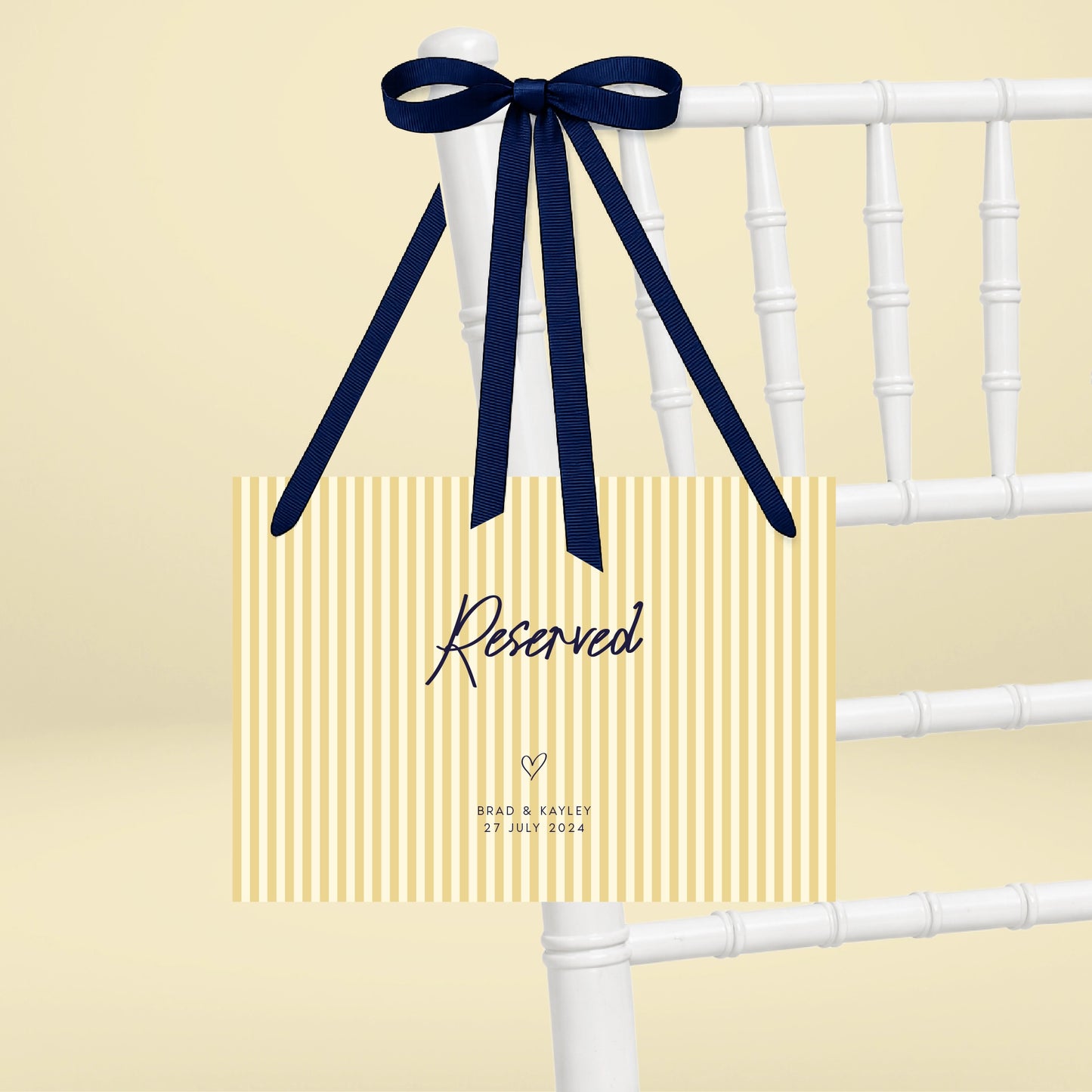 Reserved Row - Limoncello