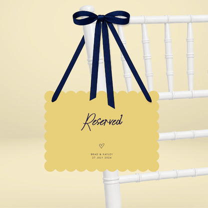 Reserved Row - Limoncello