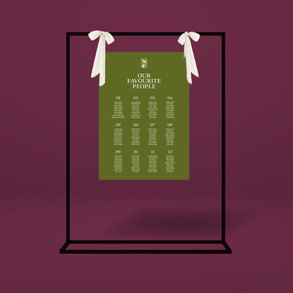 Seating Chart - Ever After