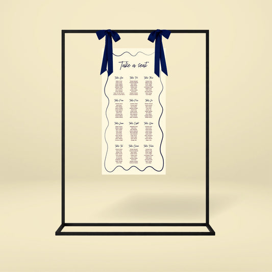Seating Chart - Limoncello
