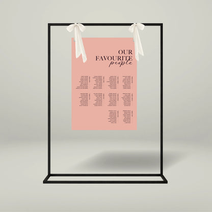Seating Chart - Forever