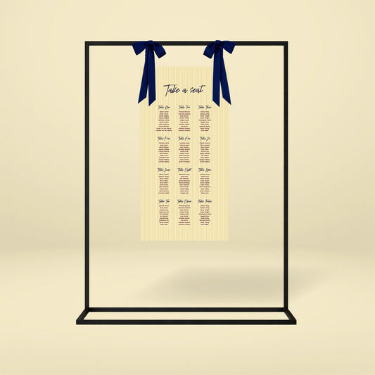Seating Chart - Limoncello