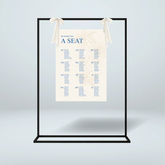 Seating Chart - Nothing Else