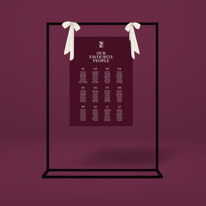 Seating Chart - Ever After
