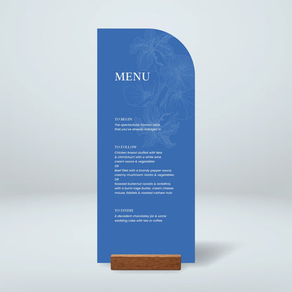 Table Menu - Nothing Else