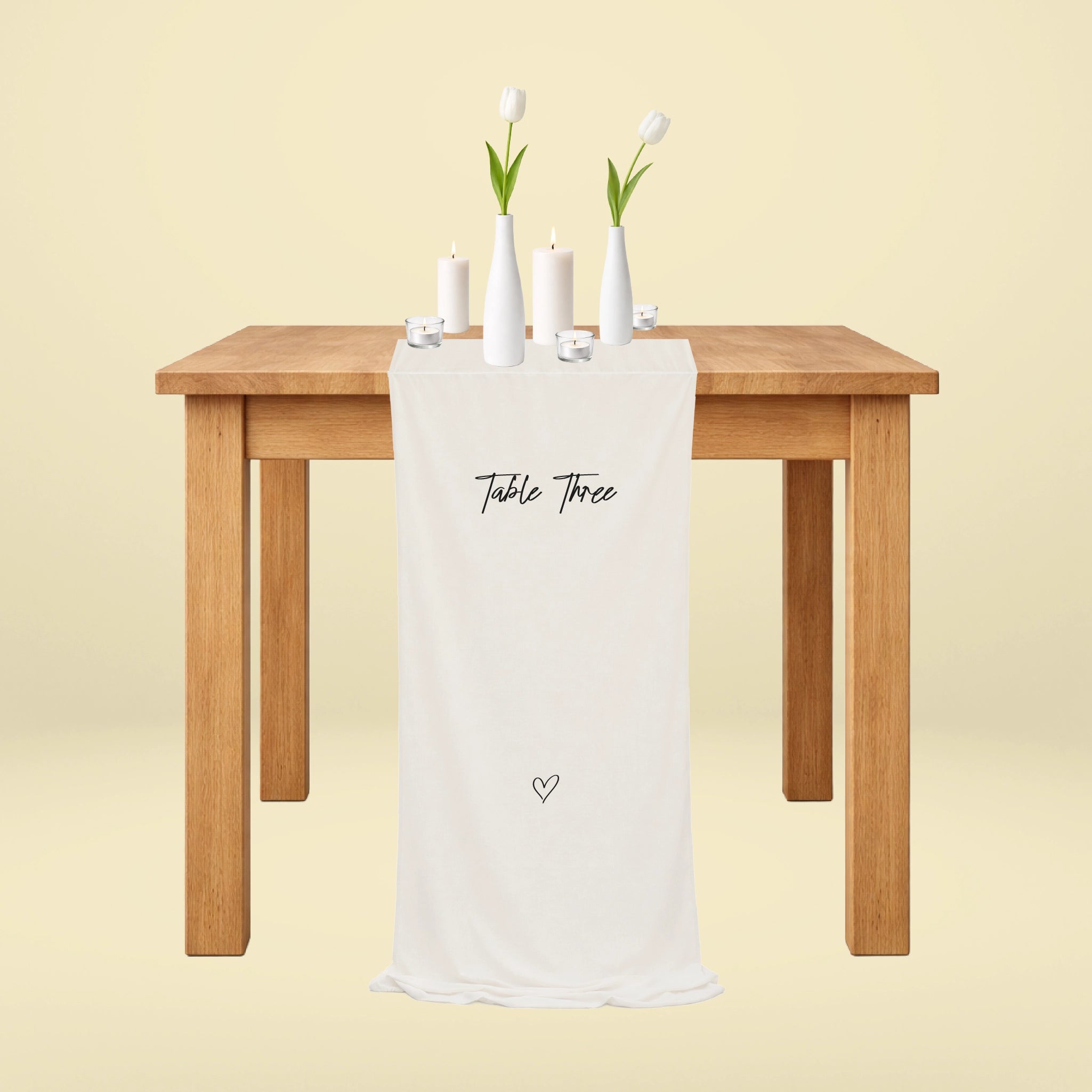 Fabric Table Numbers - Limoncello – Flynt