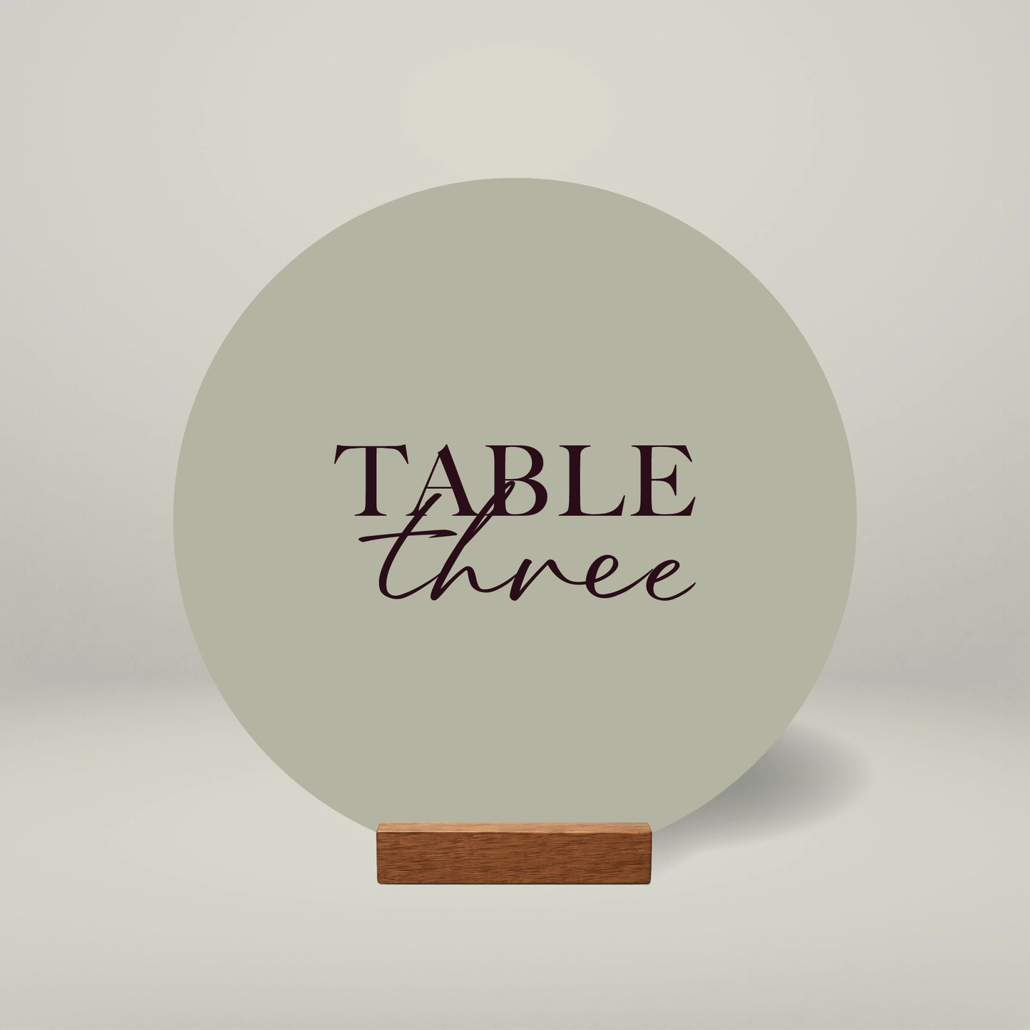 Table Numbers - Forever