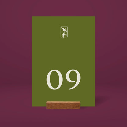 Table Numbers - Ever After