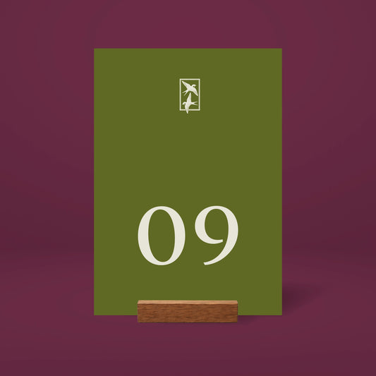 Table Numbers - Ever After
