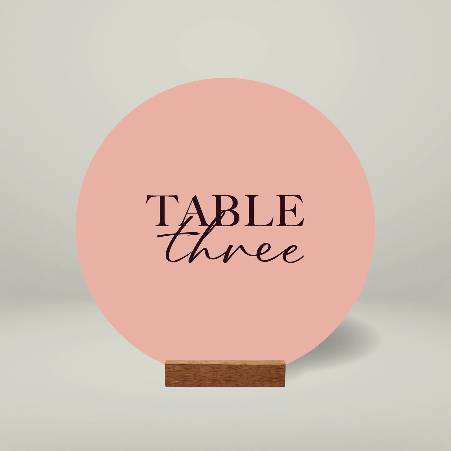 Table Numbers - Forever