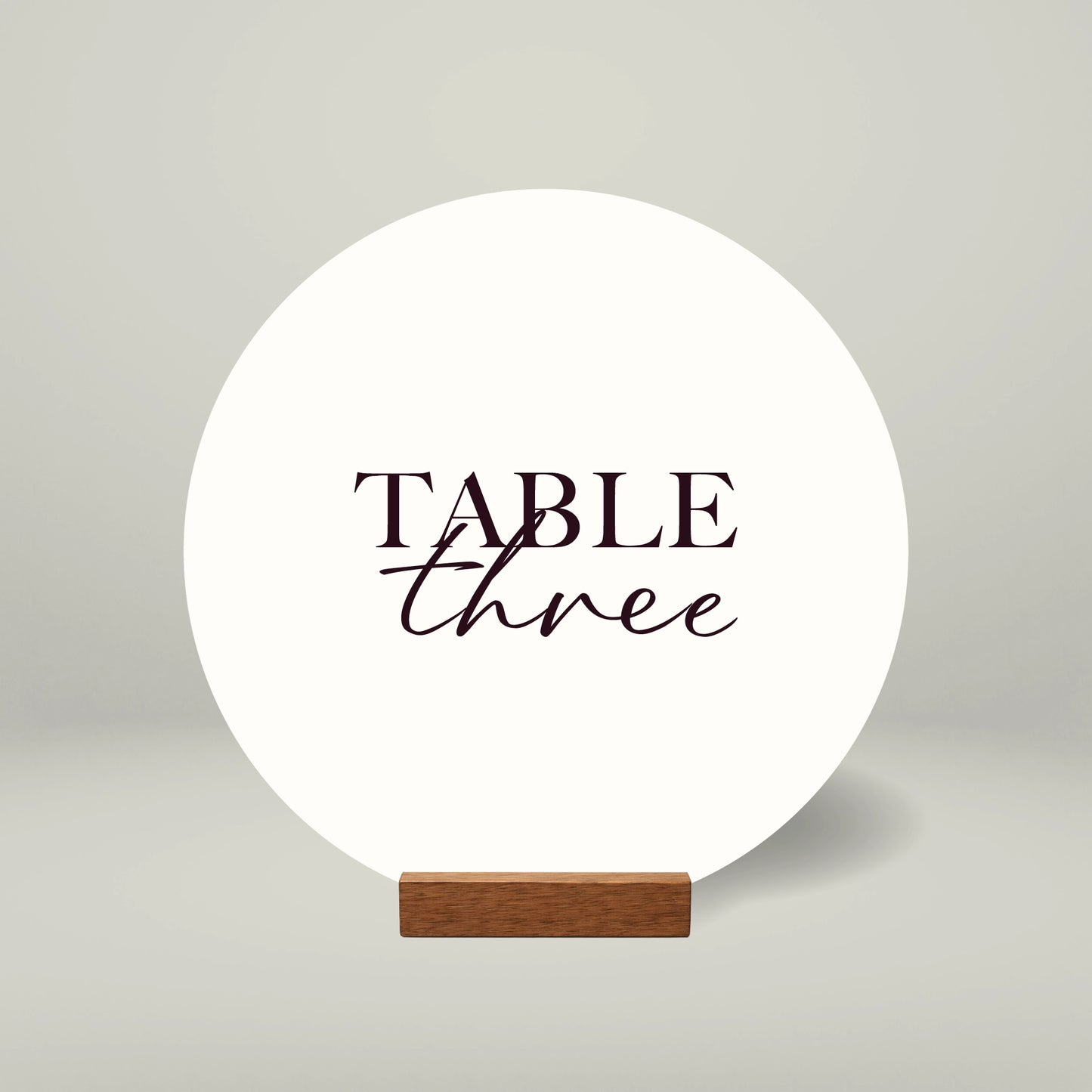 Table Numbers - Forever