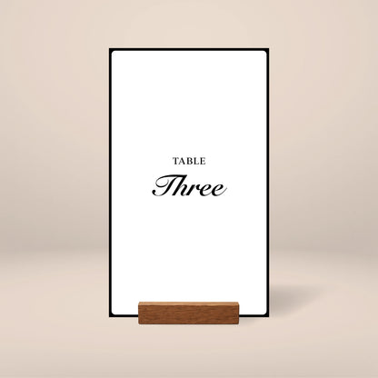 Table Numbers - Solae