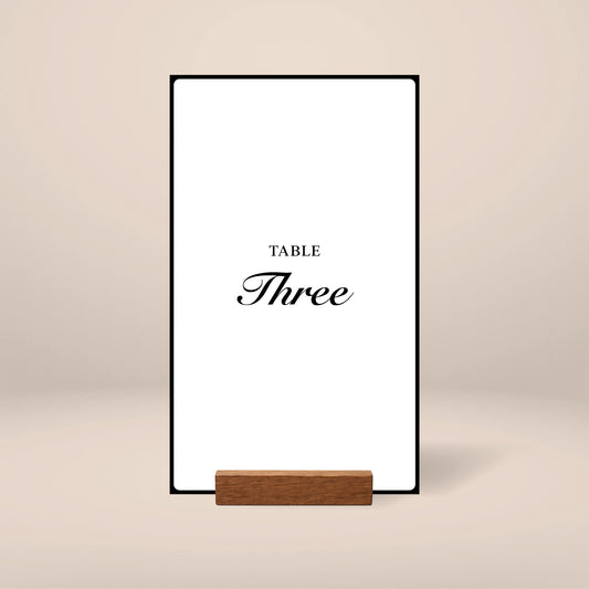 Table Numbers - Solae