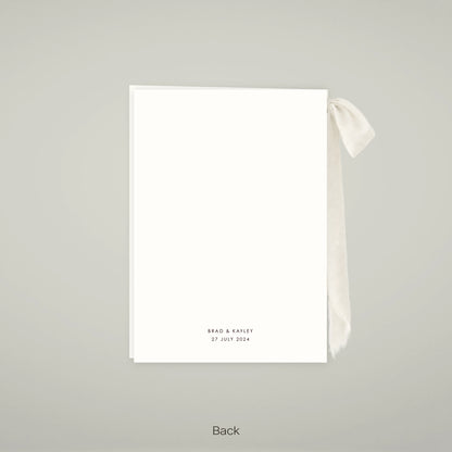 Vow Booklet - Forever