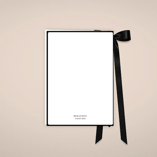 Vow Booklet - Solae