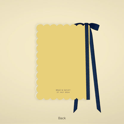 Vow Booklet - Limoncello