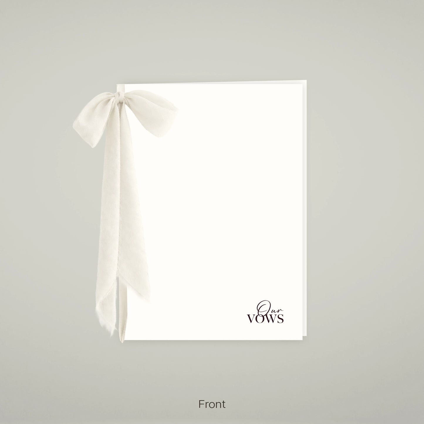 Vow Booklet - Forever