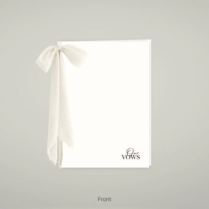 Vow Booklet - Forever