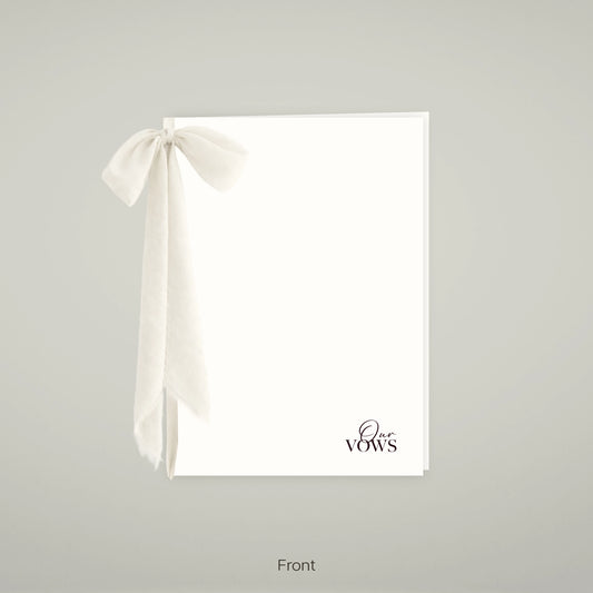 Vow Booklet - Forever