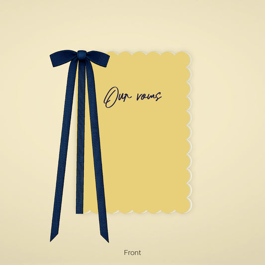 Vow Booklet - Limoncello