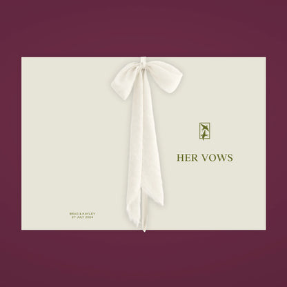 Vow Booklet - Ever After