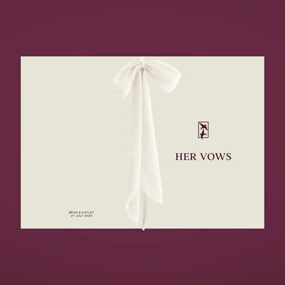 Vow Booklet - Ever After