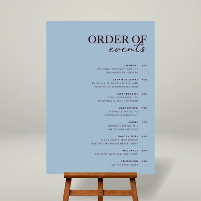 Wedding Day Timeline - Forever