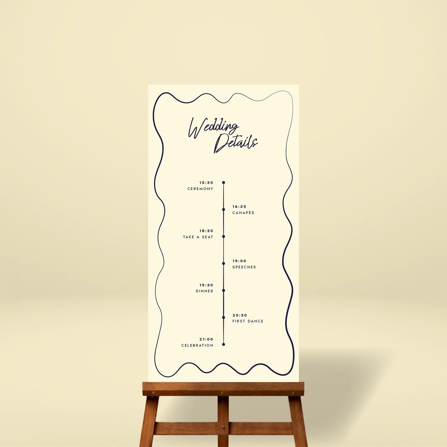 Wedding Day Timeline - Limoncello