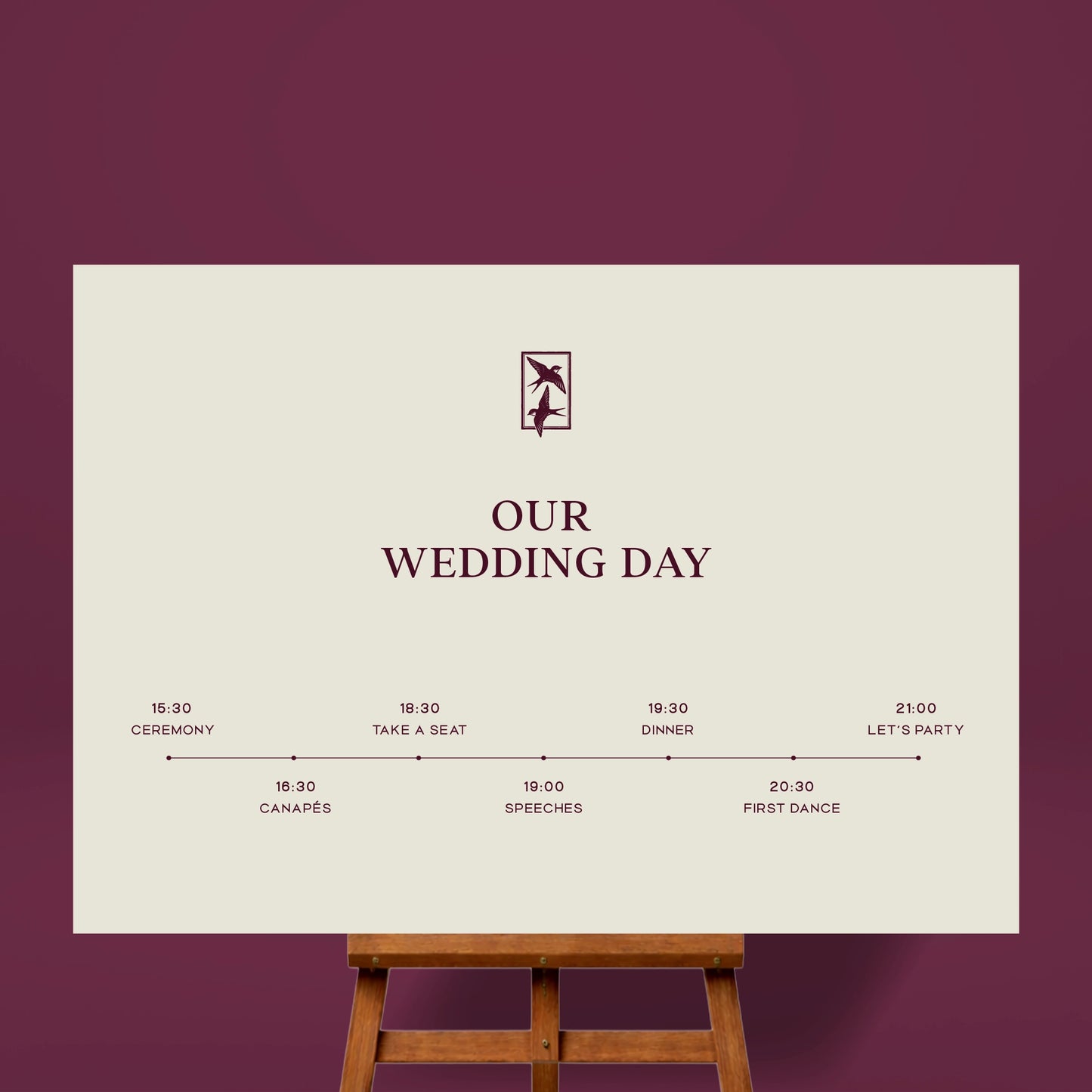 Wedding Day Timeline - Ever After