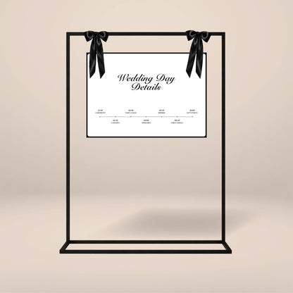 Wedding Day Timeline - Solae