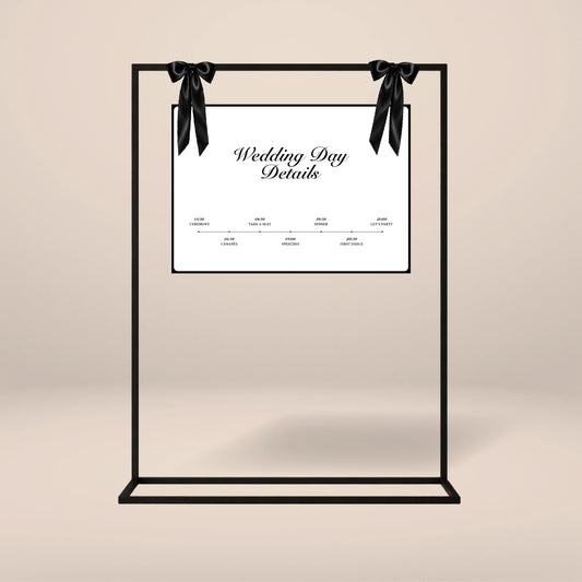 Wedding Day Timeline - Solae