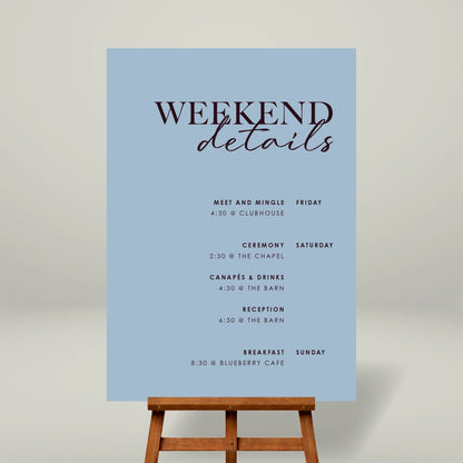 Weekend Timeline - Forever