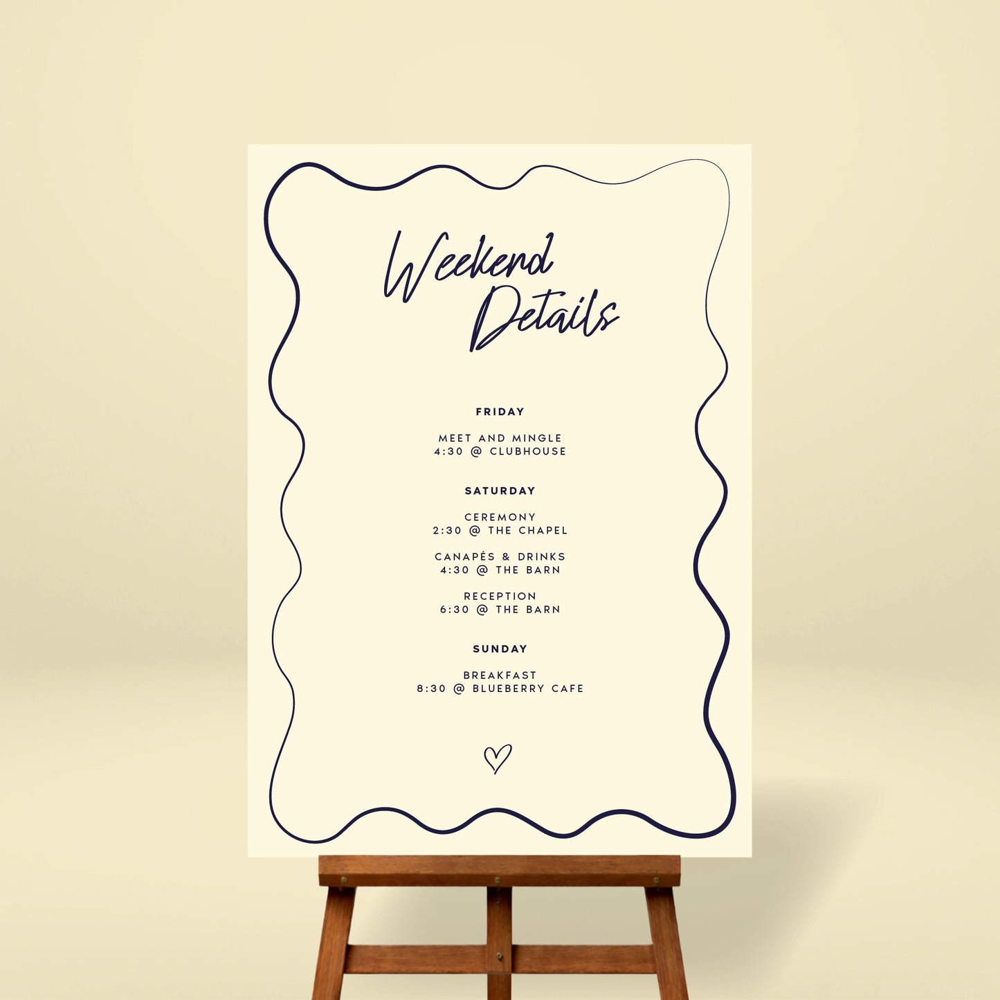 Weekend Timeline - Limoncello