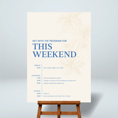 Weekend Timeline - Nothing Else