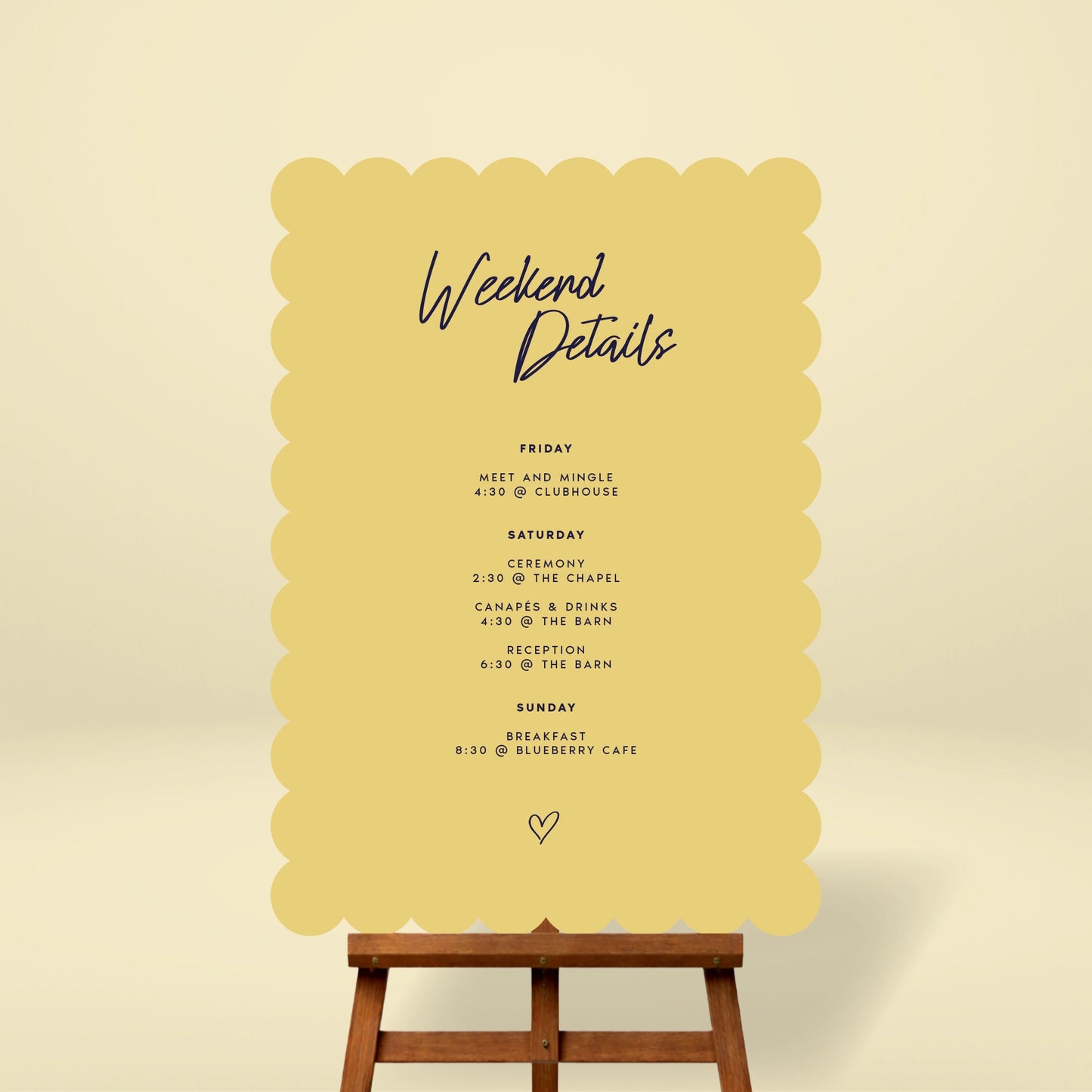 Weekend Timeline - Limoncello